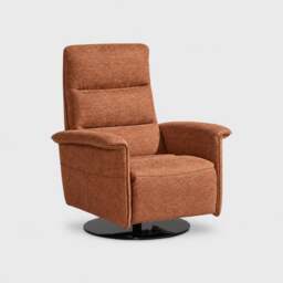 Faversham Swivel Recliner Chair With Relax Fabric - Barker & Stonehouse
