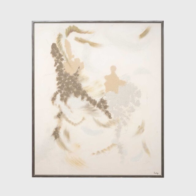 Organic Elegance Framed Canvas Print, Square - Barker & Stonehouse