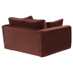 Fable Loveseat Sofa, Red Fabric - Barker & Stonehouse - thumbnail 6