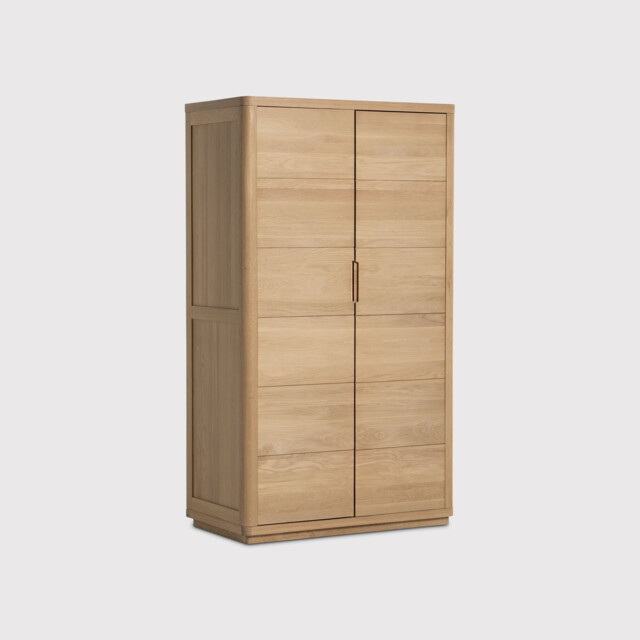 Olav 2 Door Wardrobe, Neutral Oak - Barker & Stonehouse - image 1