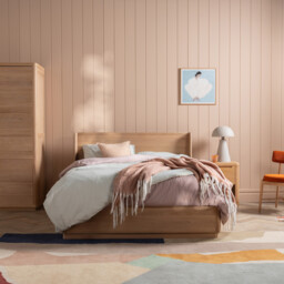 Olav 2 Door Wardrobe, Neutral Oak - Barker & Stonehouse - thumbnail 3