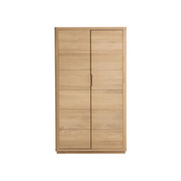Olav 2 Door Wardrobe, Neutral Oak - Barker & Stonehouse - thumbnail 4