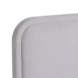 Tilbury Super King & Curved Headboard Bed, Grey Fabric - Barker & Stonehouse - thumbnail 4