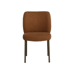 Estelle Dining Chair, Brown Fabric - Barker & Stonehouse - thumbnail 3