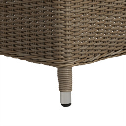 Navene Sun Lounger, Rattan, Brown - Barker & Stonehouse - thumbnail 6