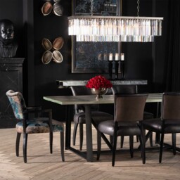 Timothy Oulton Iceberg Dining Table 248cm, Neutral Glass - W248cm - Barker & Stonehouse - thumbnail 2