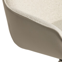 Rafe Dining Chair Beige, Neutral Fabric - Barker & Stonehouse - thumbnail 6