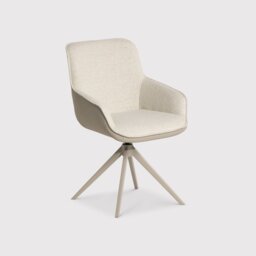 Rafe Dining Chair Beige, Neutral Fabric - Barker & Stonehouse - thumbnail 2