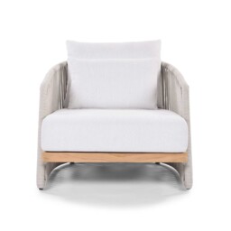 Chania Garden Lounge Chair, Rope - Barker & Stonehouse - thumbnail 6
