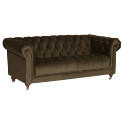 Ullswater 3 Seater Chesterfield Sofa, Green Velvet - Barker & Stonehouse - thumbnail 3