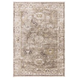 Jasper 120x160cm Rug JA03, Square, Neutral Polyester - Barker & Stonehouse