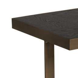 Lysa End Table, Brown Oak - Barker & Stonehouse - thumbnail 3