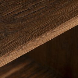 Cairngorm Bookcase 160X40X56Cm, Brown Oak - Barker & Stonehouse - thumbnail 4