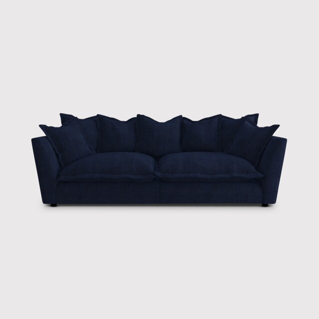 Odyssey Large Spilt Sofa, Navy Fabric - Barker & Stonehouse - image 1