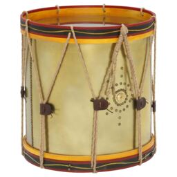 Timothy Oulton Regiment Drum Side Table, Gold Metal - Barker & Stonehouse - thumbnail 6