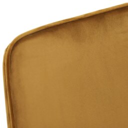 Beckton Leisure Swivel Dining Chair, Yellow Velvet - Barker & Stonehouse - thumbnail 5