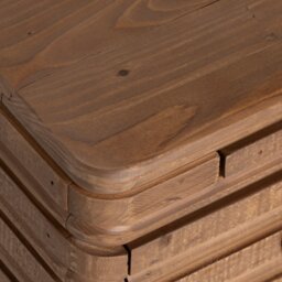 Tamia 3 Drawer Bedside Table, Wood - Barker & Stonehouse - thumbnail 4