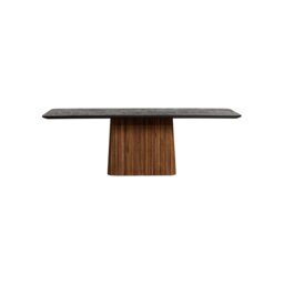 Trinidad Pedestal Dining Table 240cm, Teak Wood - Barker & Stonehouse - thumbnail 3