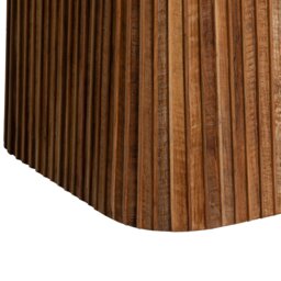 Trinidad Pedestal Dining Table 240cm, Teak Wood - Barker & Stonehouse - thumbnail 6