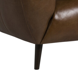 Chicago 2.5 Seater Sofa, Brown Leather - Barker & Stonehouse - thumbnail 3
