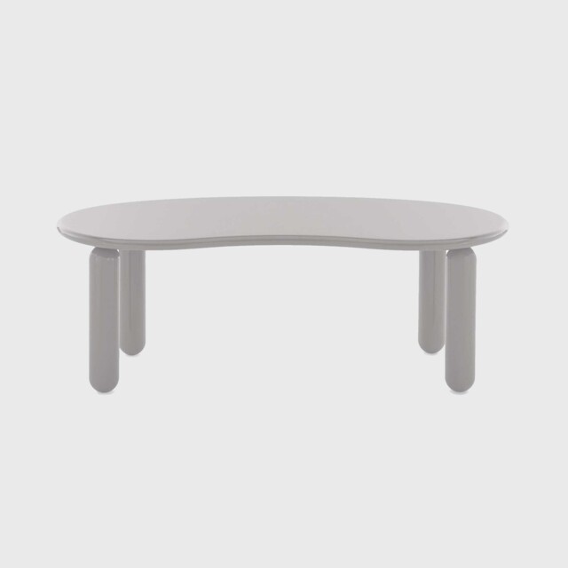 Kartell Undique Mas Side Table 119x59x44 Grey, Round Wood - Barker & Stonehouse - image 1