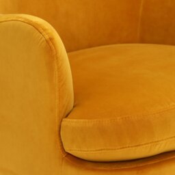 Marcy Armchair, Yellow Fabric - Barker & Stonehouse - thumbnail 5