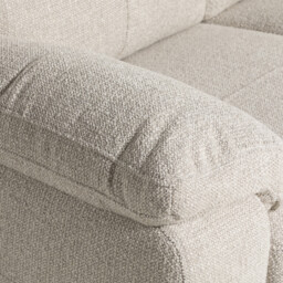 Clark 2 Seater Sofa, Neutral Fabric - Barker & Stonehouse - thumbnail 4