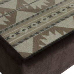Bosham Square Glass Top Table, Brown - Barker & Stonehouse - thumbnail 4