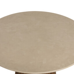 Jett Round Dining Table 120x120x78cm, Round, Neutral Wood - Barker & Stonehouse - thumbnail 4