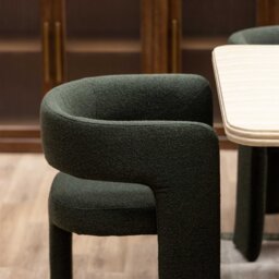 Koda Dining Chair, Green Fabric - Barker & Stonehouse - thumbnail 5