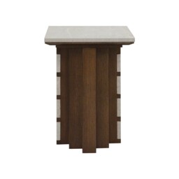 Laroque Side Table, Neutral Marble - Barker & Stonehouse - thumbnail 3
