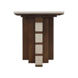 Laroque Side Table, Neutral Marble - Barker & Stonehouse - thumbnail 6
