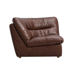 Timothy Oulton Lush Sectional Corner Modular Sofa, Brown Leather - Barker & Stonehouse - thumbnail 3