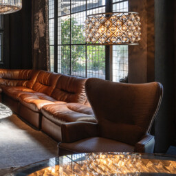 Timothy Oulton Lush Sectional Corner Modular Sofa, Brown Leather - Barker & Stonehouse - thumbnail 6