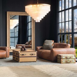 Timothy Oulton Pudgie Recliner Sofa 3 Seater, Brown Leather - Barker & Stonehouse - thumbnail 2