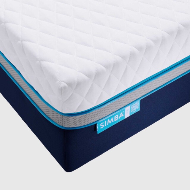 Simba Hybrid Luxe 135X190Cm Double Size Mattress, White - Barker & Stonehouse - image 1