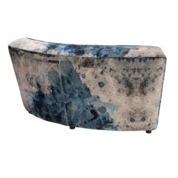 Timothy Oulton Shabby Sectional Corner Modular Sofa, Blue Fabric - Barker & Stonehouse - thumbnail 6