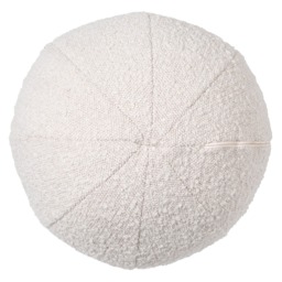 Eichholtz Palla Cushion S Boucl Cream, Round Fabric - Barker & Stonehouse - thumbnail 3