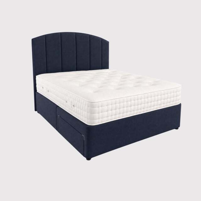 Health King Beds Banchory Hb 150Cm+Pure Balance Platform Top Set King Bed Fabric - Barker & Stonehouse - image 1
