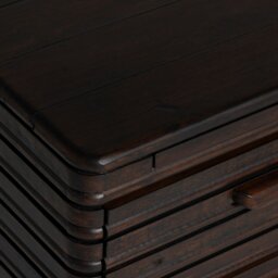 Tova 3 Drawer Wide Bedside Table, Wood - Barker & Stonehouse - thumbnail 3
