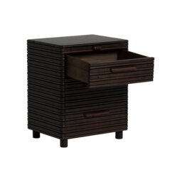 Tova 3 Drawer Wide Bedside Table, Wood - Barker & Stonehouse - thumbnail 6