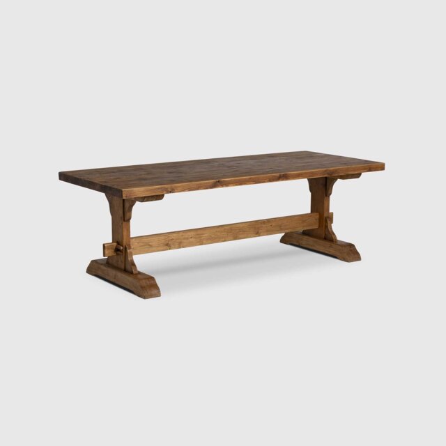 Covington Dining Table 240X100 Polished Timber Wood - W240cm - Barker & Stonehouse - image 1