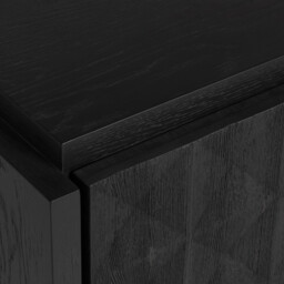 Tatton Sideboard 186x45x72cm, Black Oak - Barker & Stonehouse - thumbnail 5