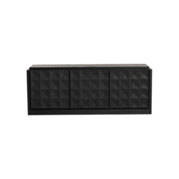 Tatton Sideboard 186x45x72cm, Black Oak - Barker & Stonehouse - thumbnail 3