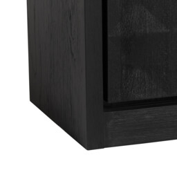Tatton Sideboard 186x45x72cm, Black Oak - Barker & Stonehouse - thumbnail 4