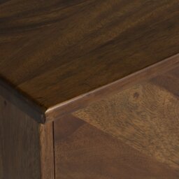 Lockley 3 Door Sideboard, Saman Wood - Barker & Stonehouse - thumbnail 4