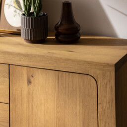 Wade Wide Sideboard, Neutral Wood - Barker & Stonehouse - thumbnail 3