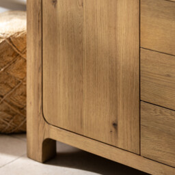 Wade Wide Sideboard, Neutral Wood - Barker & Stonehouse - thumbnail 4