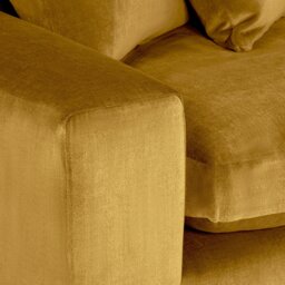 Alaska 2 Seater with 1 Arm Left Modular Sofa, Orange Fabric - Barker & Stonehouse - thumbnail 4