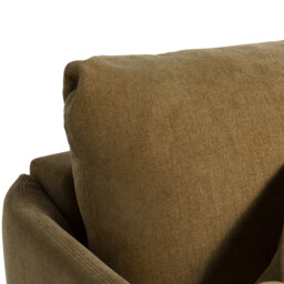 Perle 3str Sofa Bed 2 Arms Curved Fabric - Barker & Stonehouse - thumbnail 3